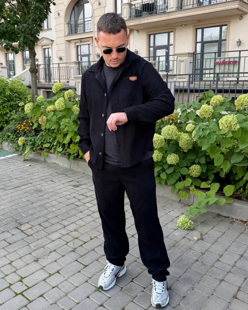 Costum casual, catifea reiată, mărimi 44-58 — Foto 2 din 6