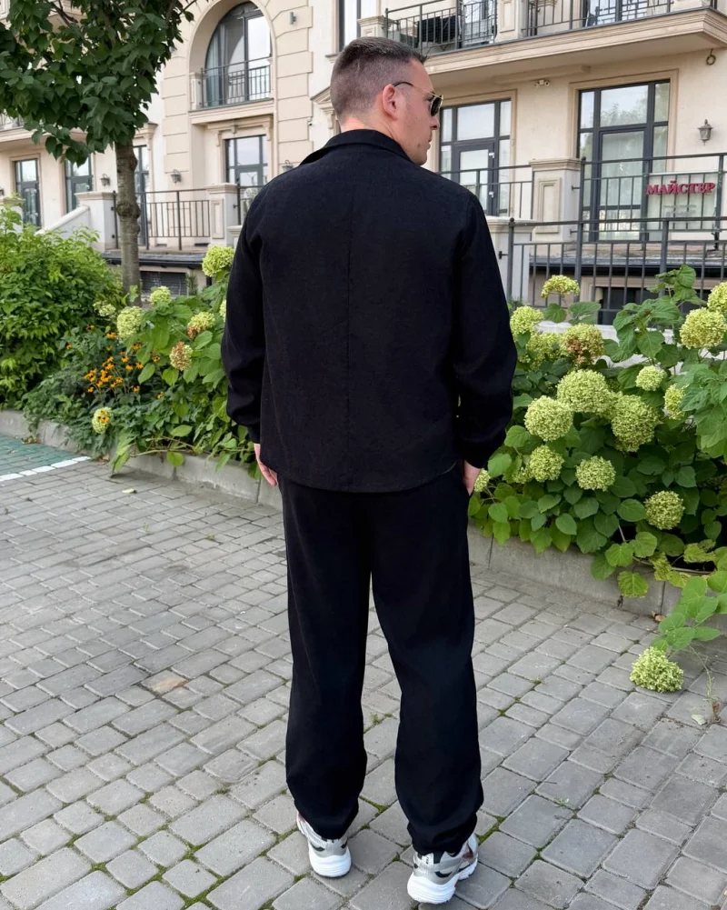 Costum casual, catifea reiată, mărimi 44-58 — Foto 6 din 6